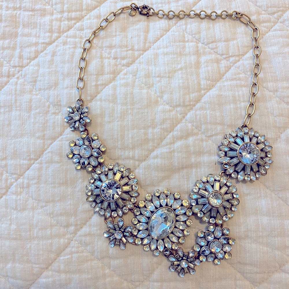 Vintage J Crew statement necklace.